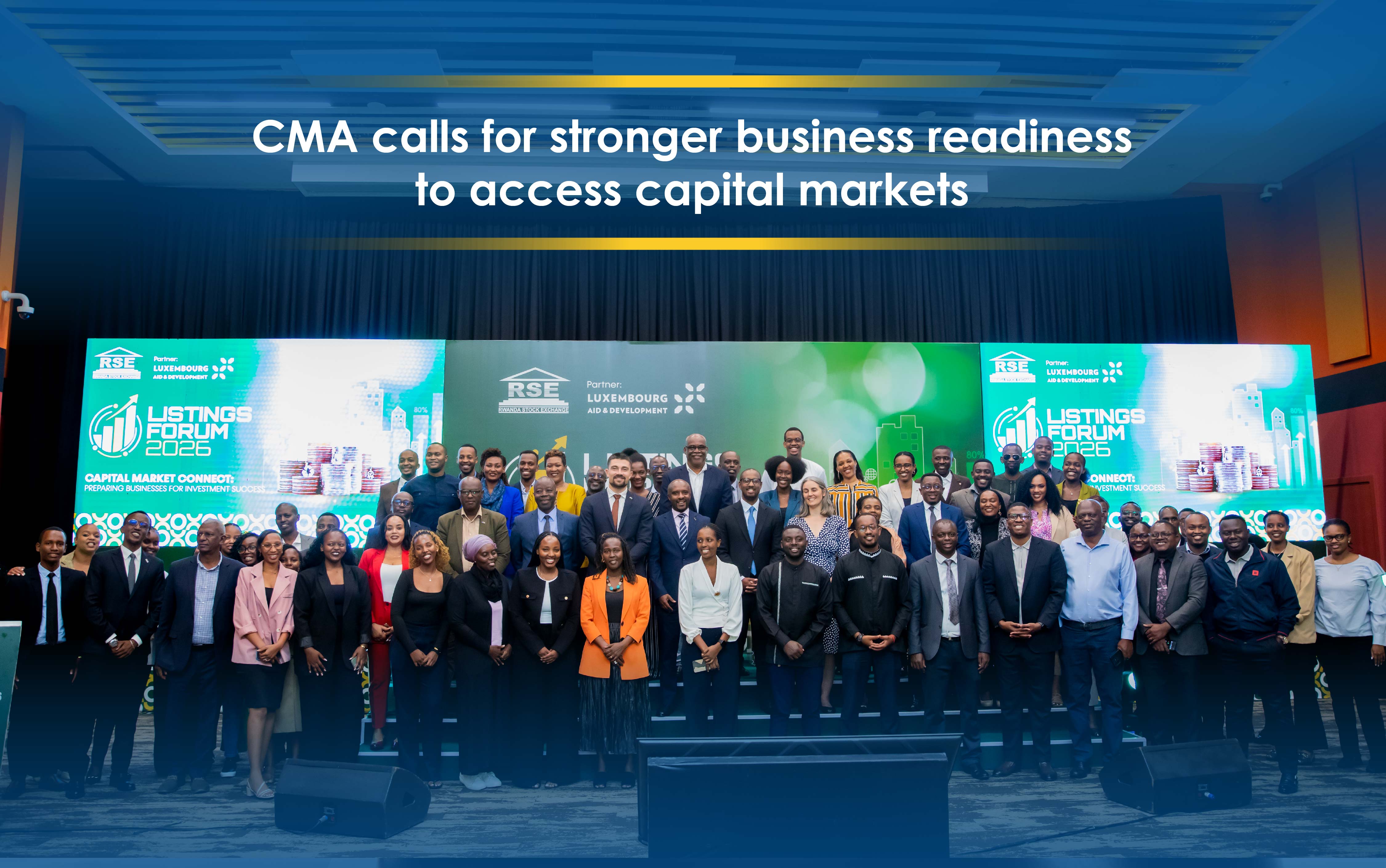 CMA calls for stronger business readiness to access capital markets